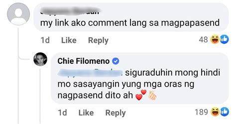 crizenann scandal|Chie Filomeno on alleged sex.